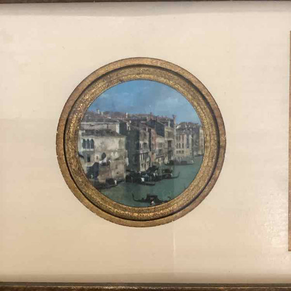 Three Part Miniature European Scenes