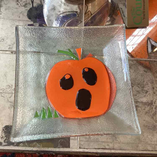 Set of 4 Small Pumpkin Plates