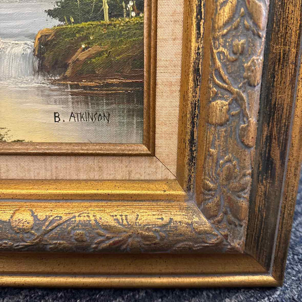 Oil Painting - Mountain Scene