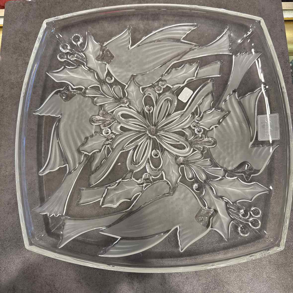 Gorham Crystal Platter