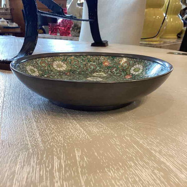 Japanese Vintage Pewter Bowl