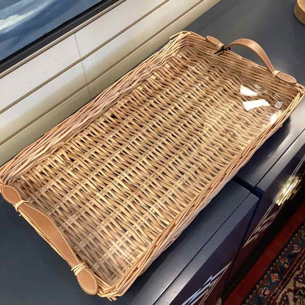 Rectangular Wicker Tray