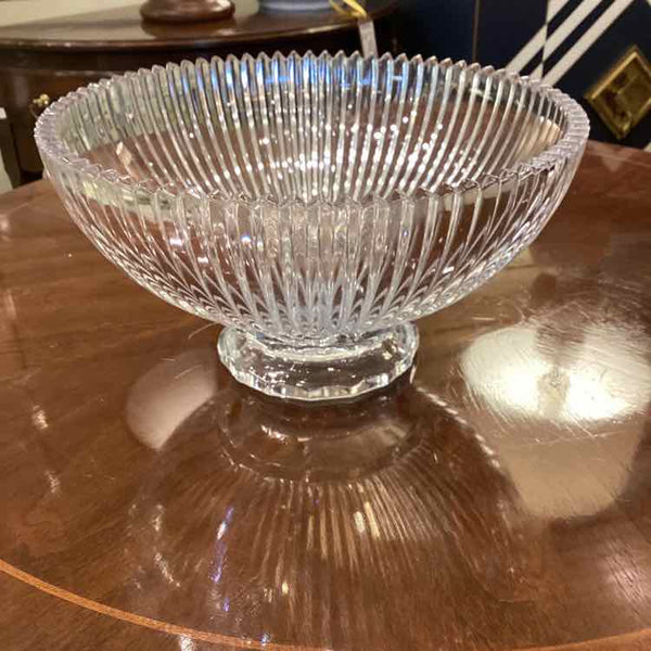 Glass Bowl with Sawtooth Edge