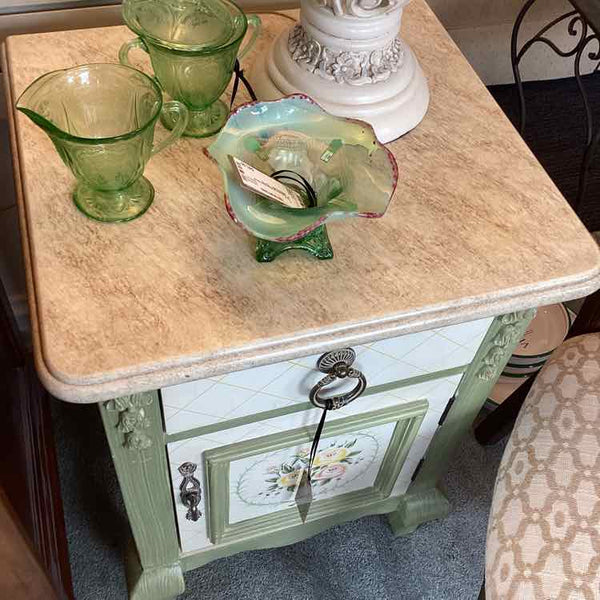 "As Is" Painted Nightstand