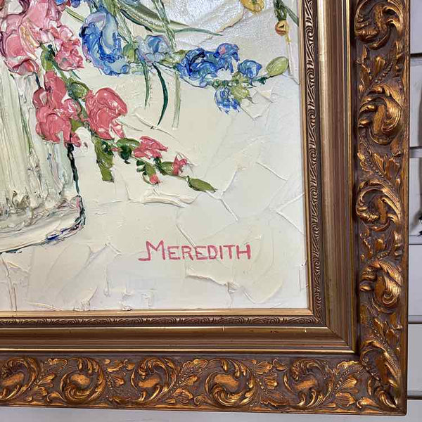 Vase Of Flowers Oil Painting