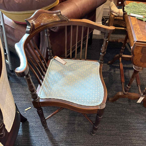 Mahogany Edwardian Corner Chair