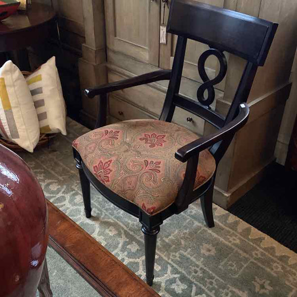 Walter E. Smith Arm Chair with Upholstered Seat