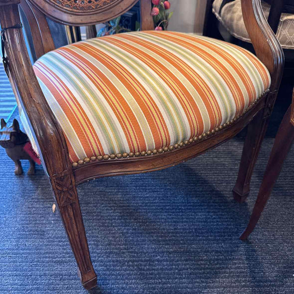 Caned Spider Back Chair