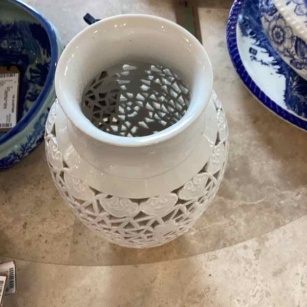 Carved Porcelain Vase