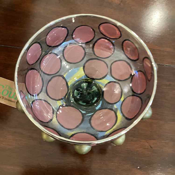 Mackenzie-Childs Compote Bowl
