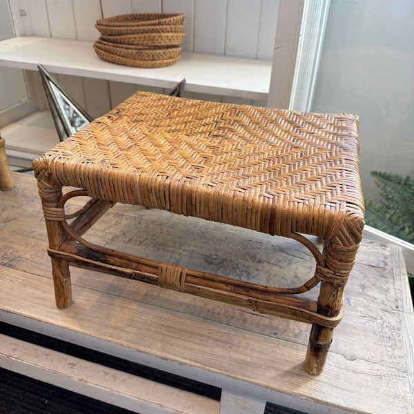 Rattan Foot Stool