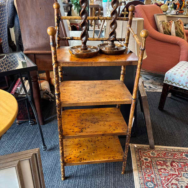 Four Tier Bamboo Shelf Stand