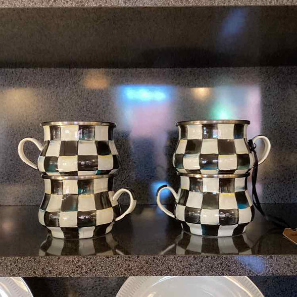 Set of 4 MacKenzie Childs Mugs