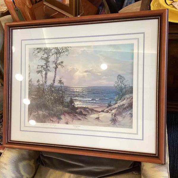 "Duneland Sunset" Print by Charles Vickory