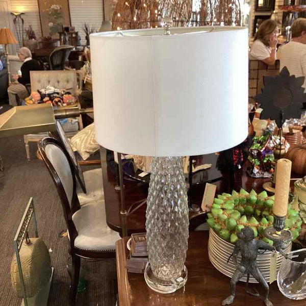 Pair of Glass Lamps