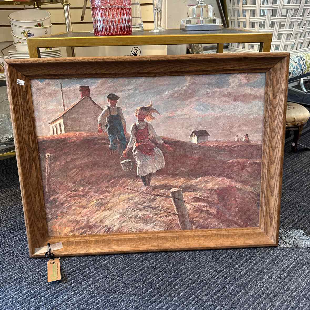 Print on Canvas - Farm Scene