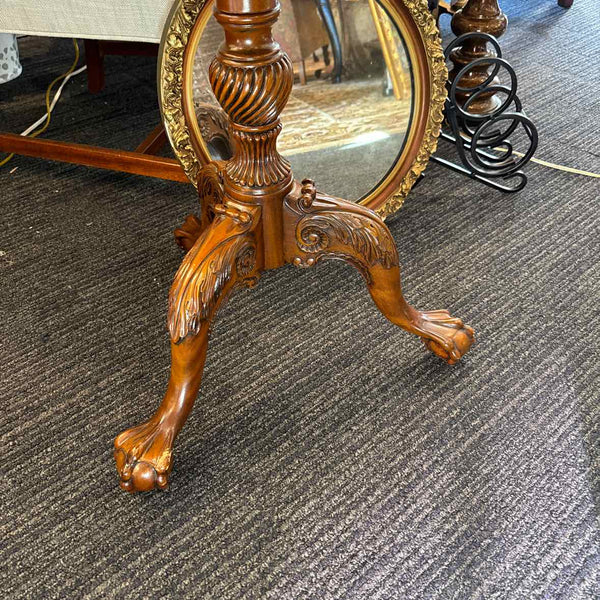 Pie Crust Burl Wood Table