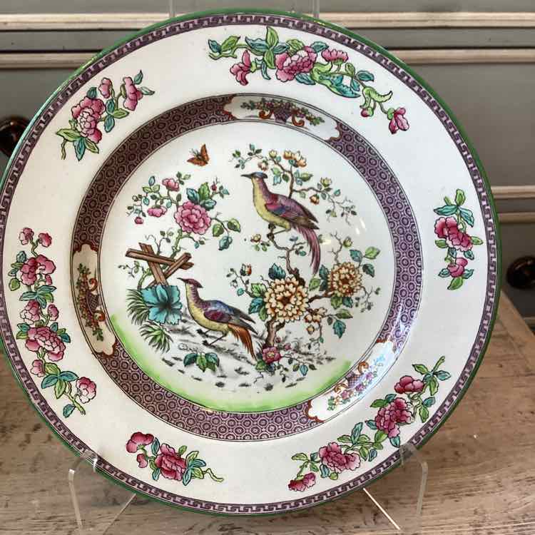Spode Plate with Birds