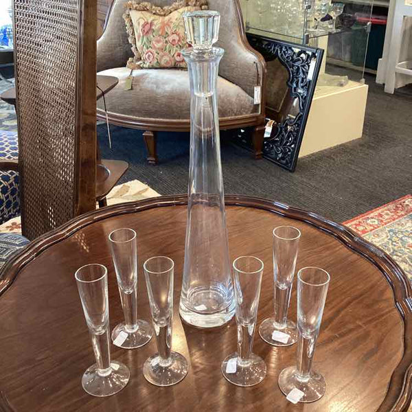 Limoncello Decanter w/6 Glasses