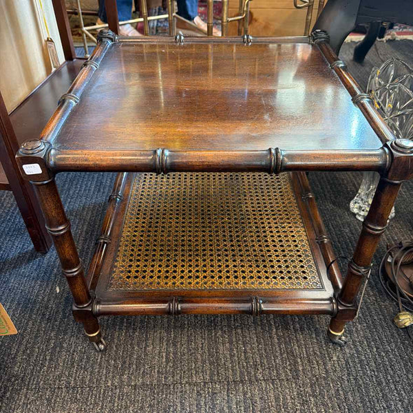 Mahogany 2 Tiered Table