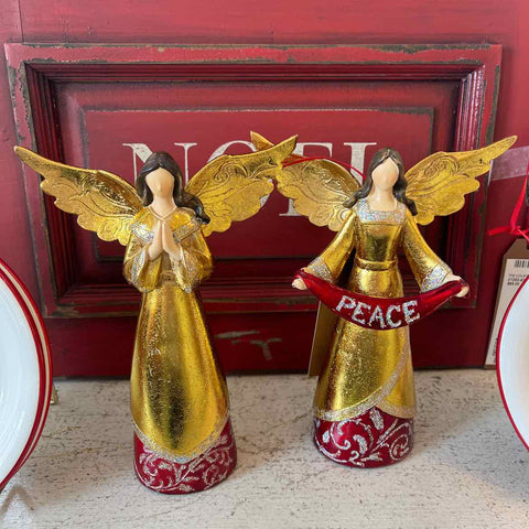 Pair Of Gold Angels