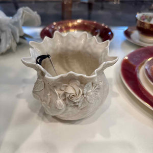 Belleek Vase/Green Mark