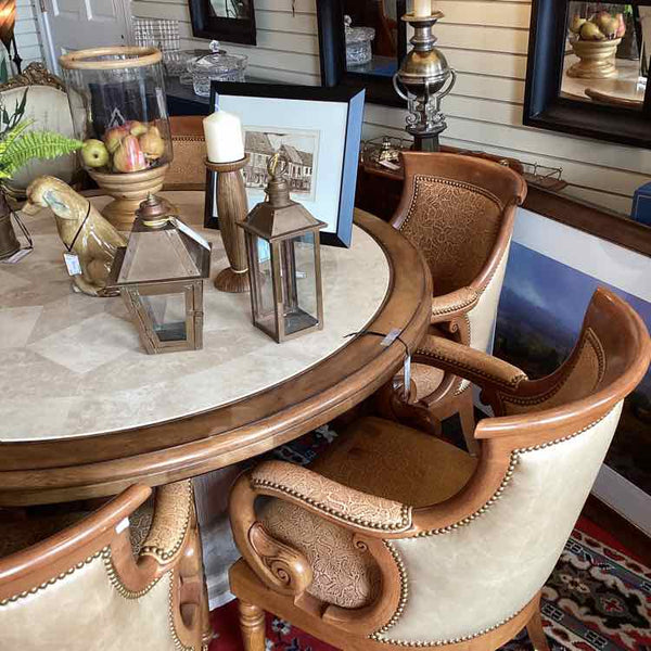 Century Furniture Dining Table And Six Chairs