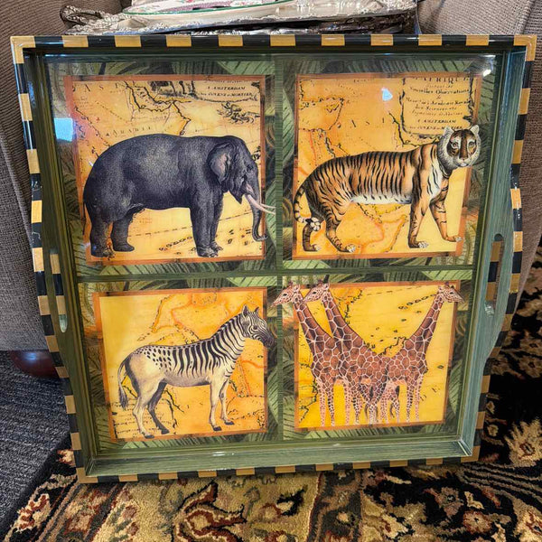 Annie Modich 2 Handled Tray - Signed