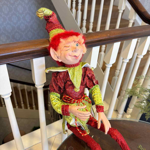Winking Elf - Bendable Figure
