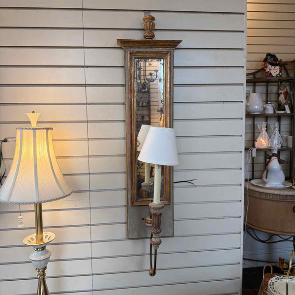 Pair of Vintage Lighted Wall Sconces