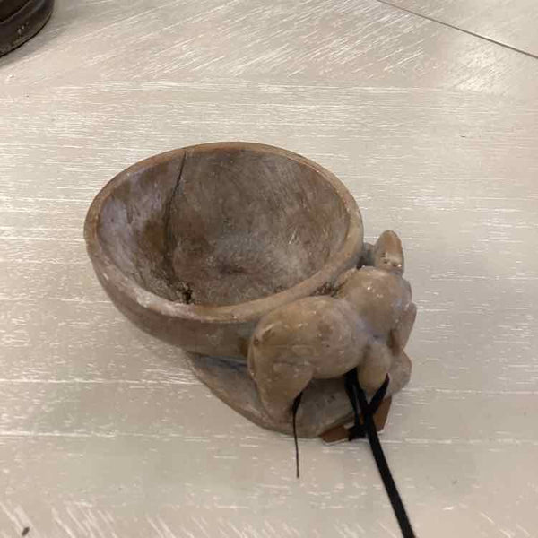 Vintage Carved Soapstone Bowl