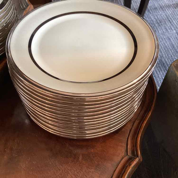 63 Piece Lenox Ivory Frost China