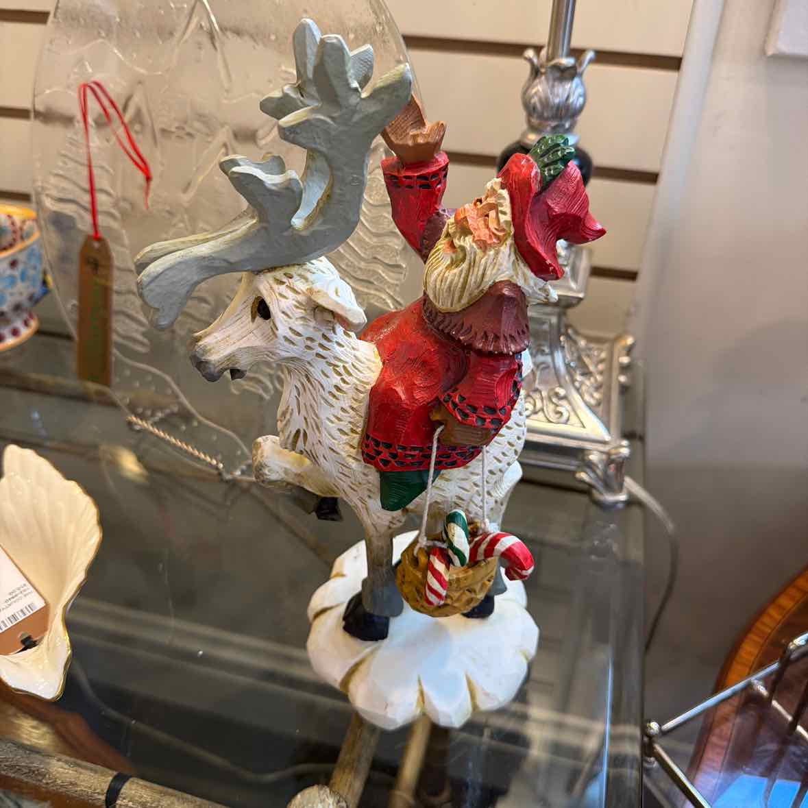 Caribou Christmas Figurine