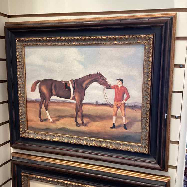 Brown Horse Print