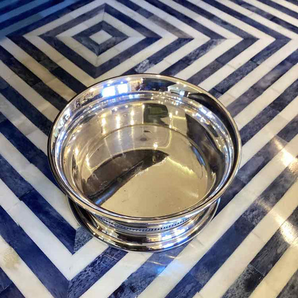 Silverplate Wine Coaster