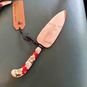 Prill Sheffield Poinsettia Cake Server