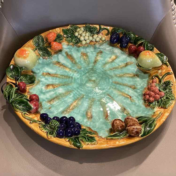 Ceramic Fruit Decor Platter