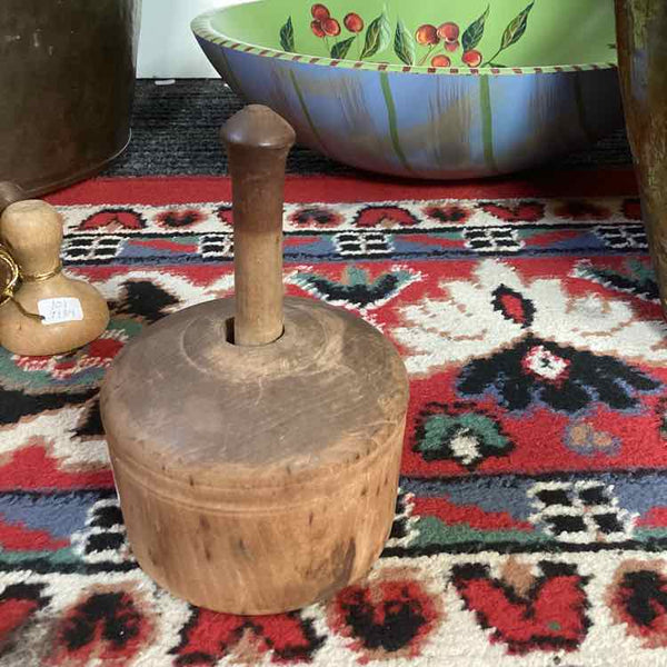 Wooden Butter Mold Press