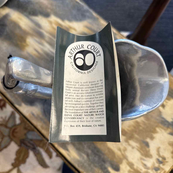 Arthur Court Aluminum Pitcher