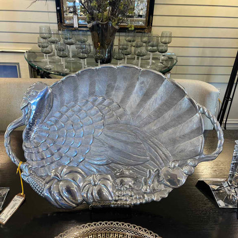 Aluminum Turkey Platter by Lenox