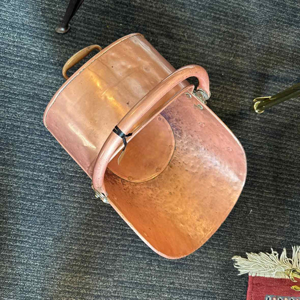 Antique Copper Scuttle