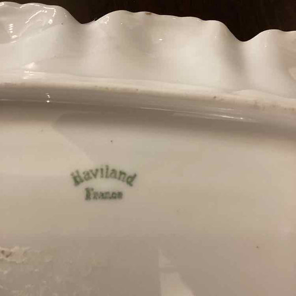 Haviland Oval White Dish