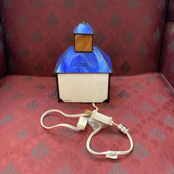 Stained Glass  Ticket Station w/Light