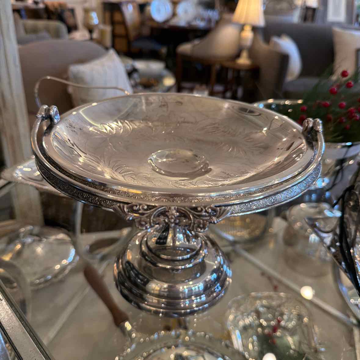 19th C Bridal Basket