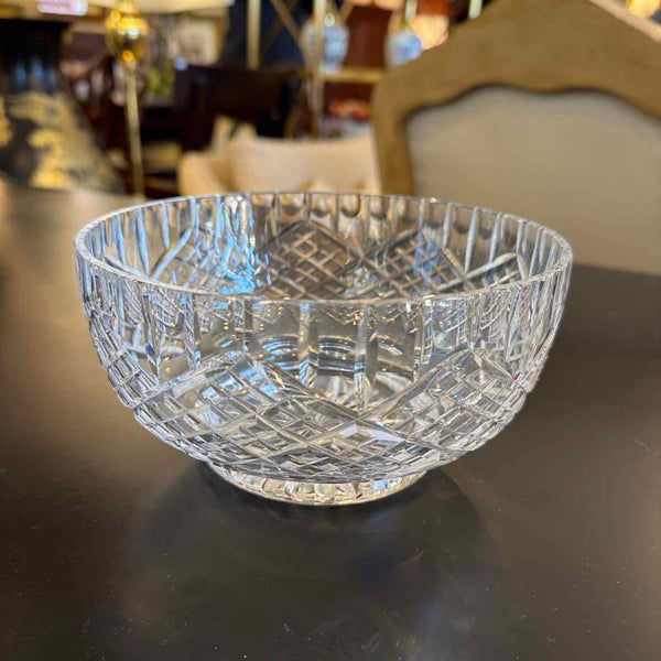 Cut Glass Scottish Bowl