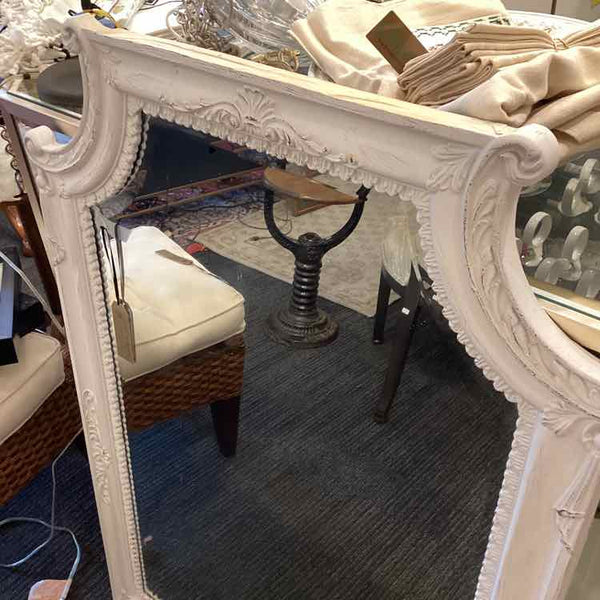 White Washed Mirror