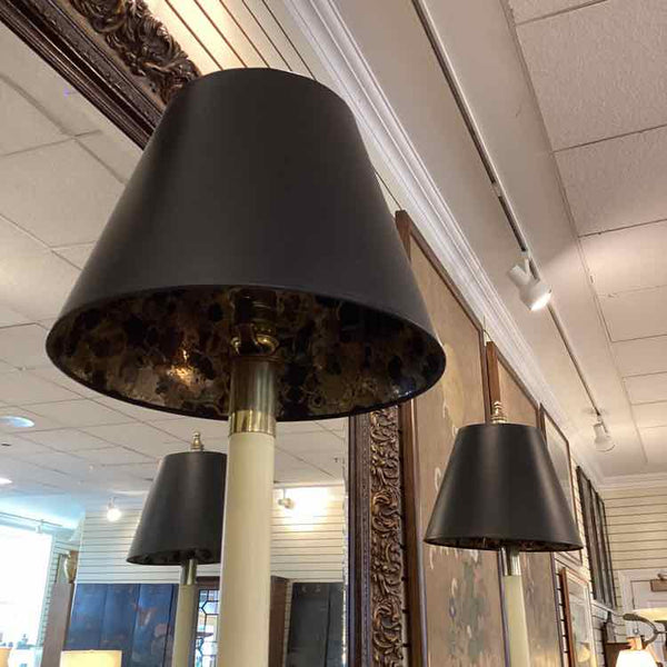 Pair Of Brass Base Frederick Cooper Lamps