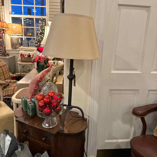 Pottery Barn Rustic Iron Lamp