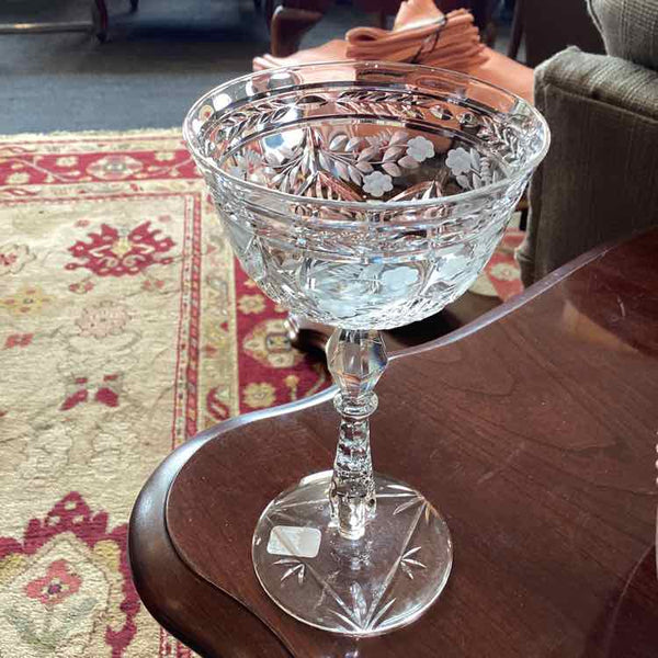 12 Cut Crystal Sherbets