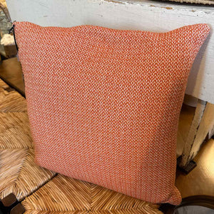 Orange And Cream Down Pillow